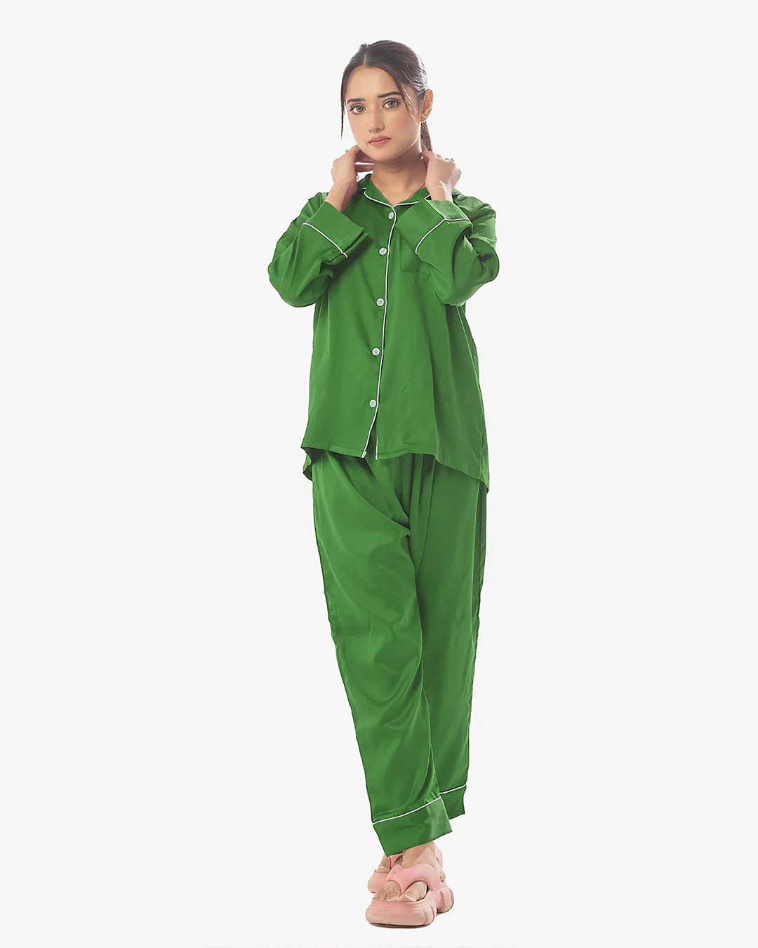Silk Pajama Suit