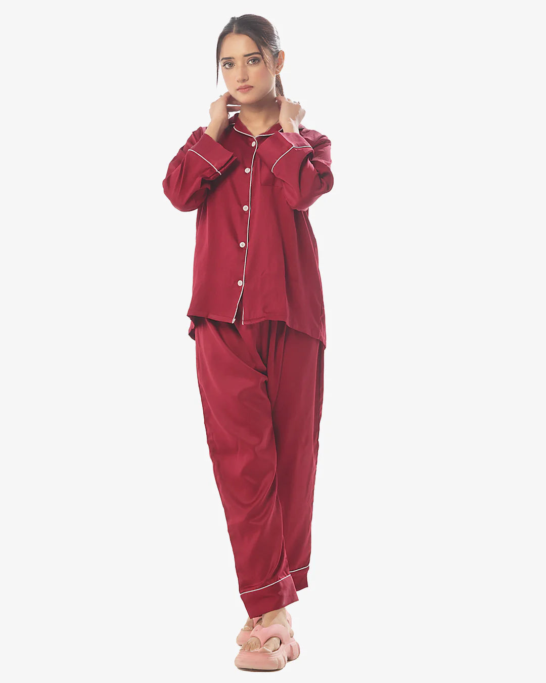 Silk Pajama Suit